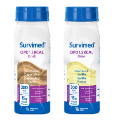 Survimed® OPD 1,5 Kcal DRINK 200 ml, sabor capuchino
