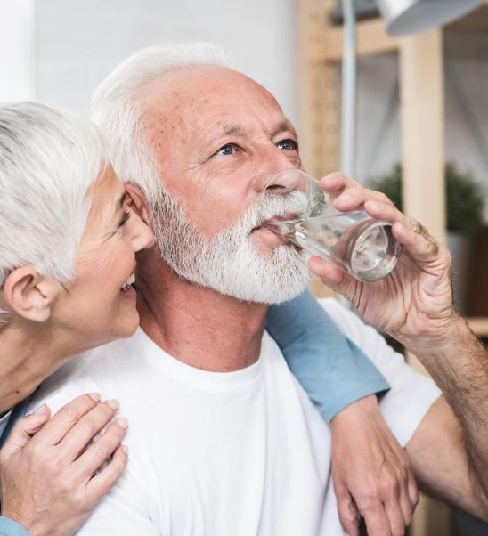 deshidratación en adultos mayores
